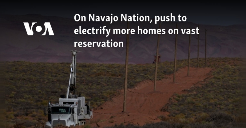 Na Navajo Nationu, gurajte energiju za više domova uz velike rezervacije